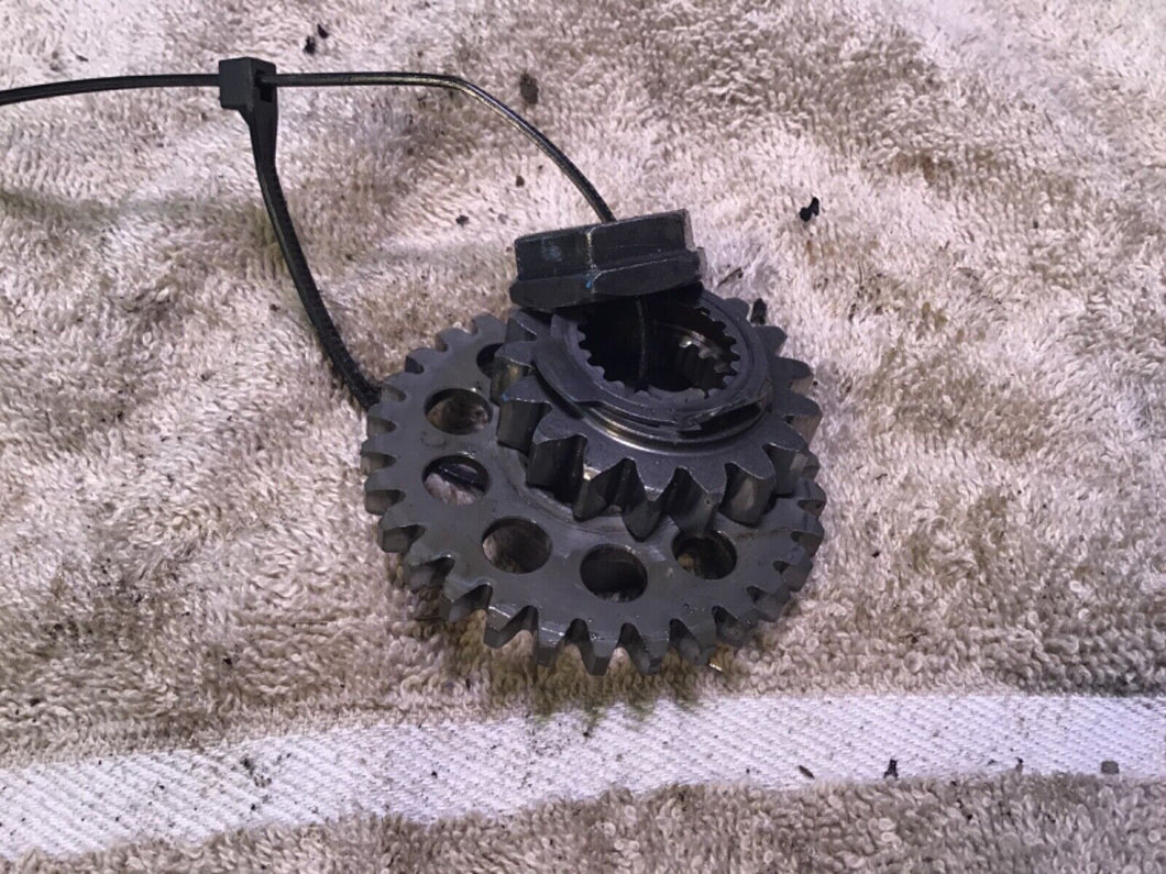 2002 Yamaha WR250F Crankshaft gears primary drive gear