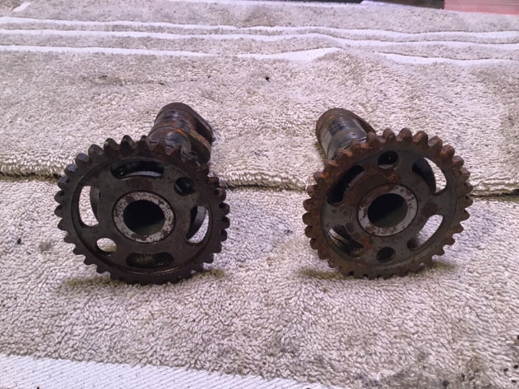 2002 Yamaha WR250F cams exhaust intake camshaft lobes wr 250f need cleaned up