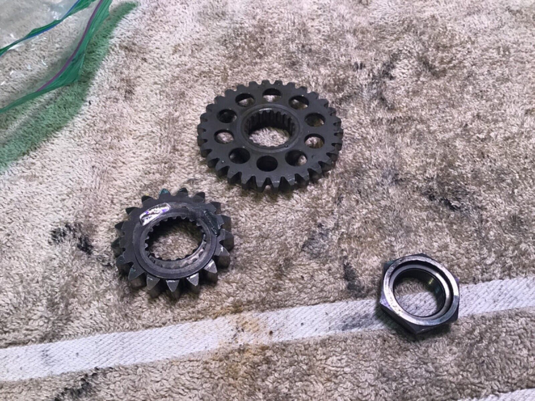 2001 Yamaha YZ250F crankshaft gears
