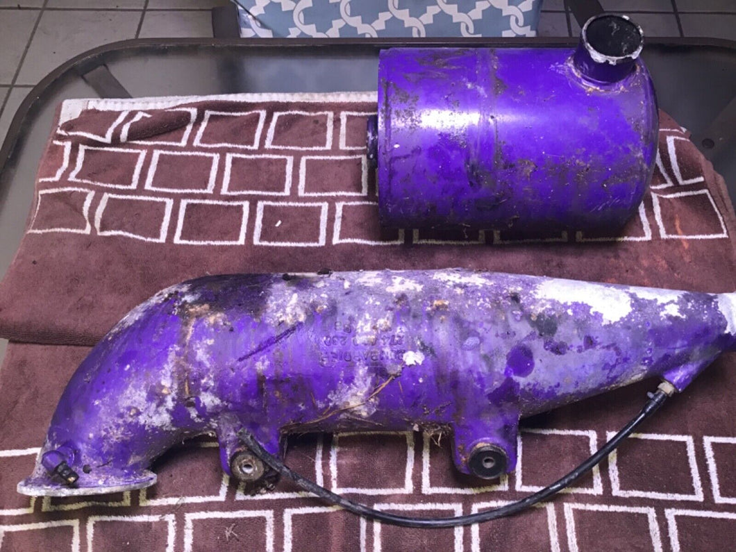 1995 Sea Doo Bombardier XP exhaust system