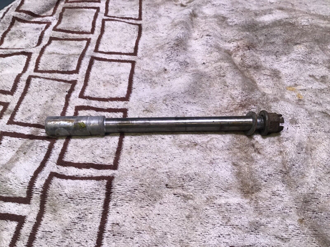 1978 Honda CB400T Hawk front axle