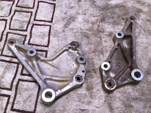 Load image into Gallery viewer, 1978 Honda CB400T Hawk Foot peg mounts exhaust mount motor mount
