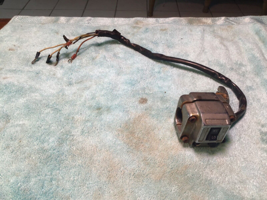 1974 Harley Davidson Iron head Hi/lo switch high beam horn switch LH switch