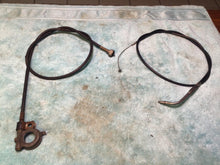 Load image into Gallery viewer, 1974 Harley Davidson Iron head Speedometer cable choke cable speedo cable
