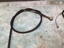 Load image into Gallery viewer, 1974 Harley Davidson Iron head Speedometer cable choke cable speedo cable
