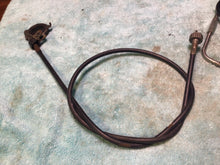 Load image into Gallery viewer, 1974 Harley Davidson Iron head Speedometer cable choke cable speedo cable
