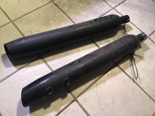 Load image into Gallery viewer, Harley Davidson FLH Exhaust tips mufflers pipes
