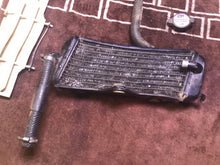 Load image into Gallery viewer, 1993 Yamaha YZ250 Radiator rad hoses radiator cap hoses fin shroud
