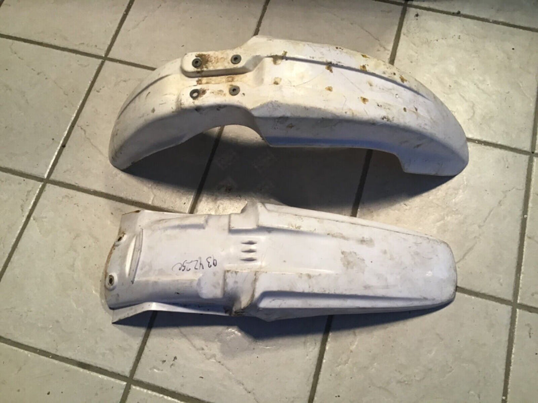 1993 Yamaha YZ250 front and rear fenders plastics