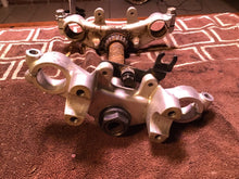 Load image into Gallery viewer, 2007 Yamaha TTR125 Triple tree steering stem choke cable mount
