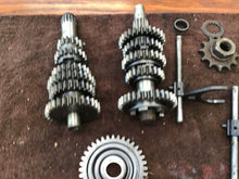 Load image into Gallery viewer, 1974 Penton KTM Hare Scrambler 250 transmission gears shift forks tranny
