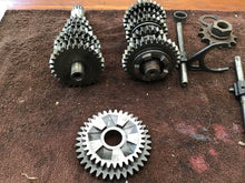 Load image into Gallery viewer, 1974 Penton KTM Hare Scrambler 250 transmission gears shift forks tranny
