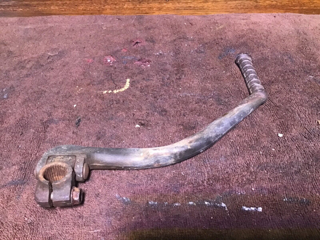1983 Honda  XR200 Kicker kick starter kickstarter shaft lever