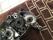 Load image into Gallery viewer, 1974 Suzuki TS100 left crankcase Crank case oil lines
