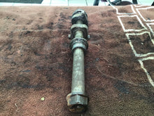 Load image into Gallery viewer, 1990 HONDA CR125R CR125 rear axle rear axle spacers chain adjuster hardware
