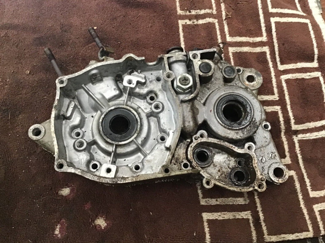 1975 Yamaha DT100 left crank case crankcase left bottom end
