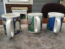 Load image into Gallery viewer, Set of 5 commemorative Sea World of Cleveland Coffee Mug Tea Cup 3 3/4&quot; Tall
