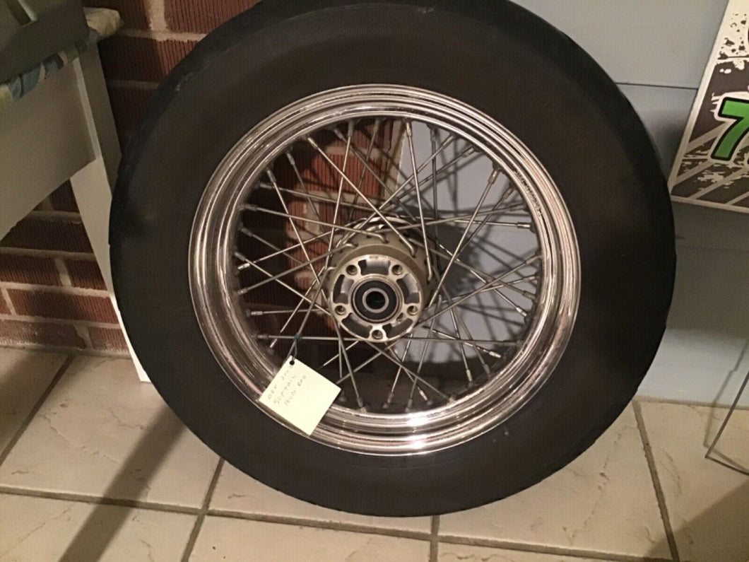 Harley Davidson Soft tail 2001-2009 rear wheel for parts