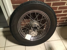 Load image into Gallery viewer, Harley Davidson Soft tail 2001-2009 rear wheel for parts
