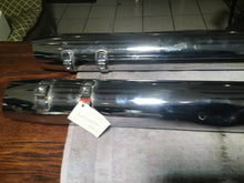 Load image into Gallery viewer, stock oem slip on mufflers harley touring exhaust roadglide flh electraglide 95+
