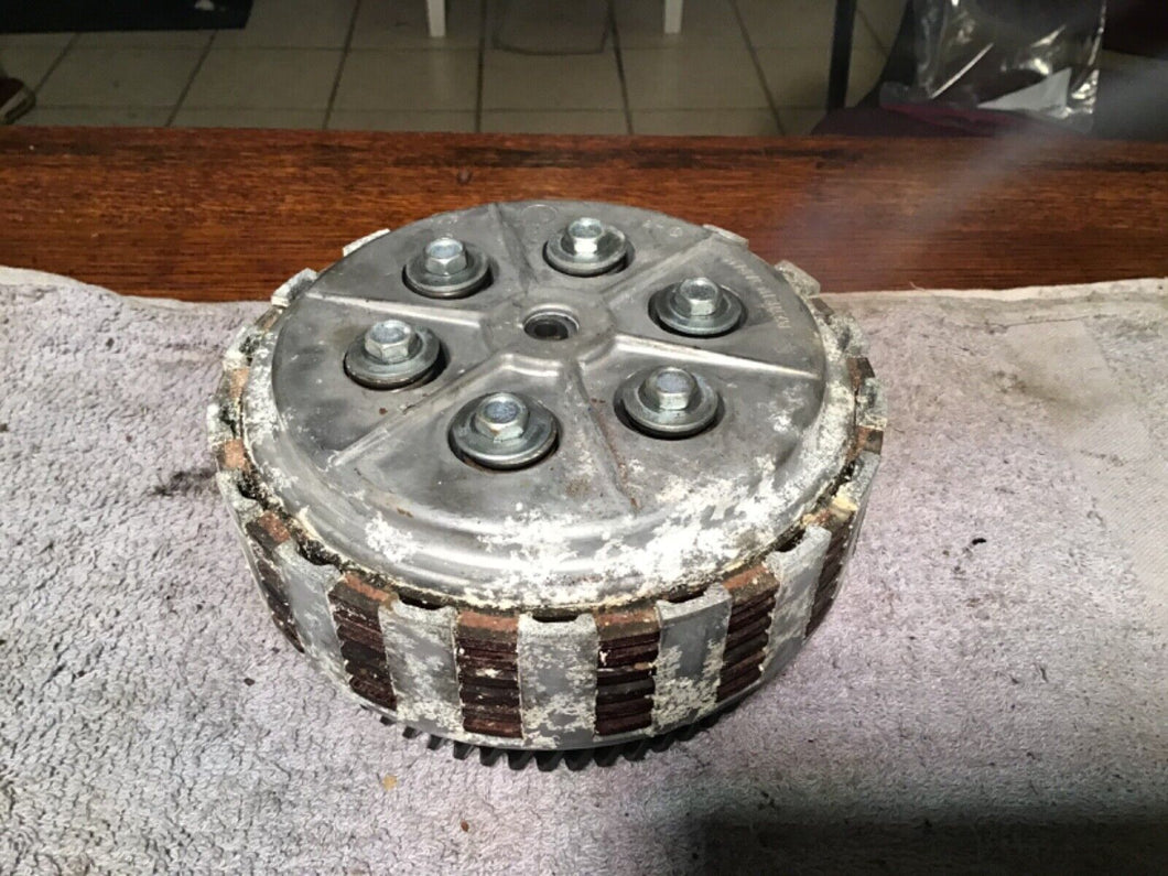 1975 Suzuki GT250 clutch clutch basket assembly