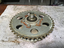 Load image into Gallery viewer, 1975 Suzuki GT250 rear sprocket hub rear wheel hub
