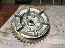 Load image into Gallery viewer, 1975 Suzuki GT250 rear sprocket hub rear wheel hub
