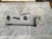 Load image into Gallery viewer, 1975 Suzuki GT250 Shift shaft shift pawls hardware springs shifting assembly
