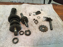 Load image into Gallery viewer, 1985 HONDA XL80 XL 80 transmission tranny shift forks complete gears
