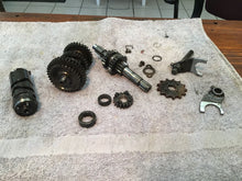 Load image into Gallery viewer, 1985 HONDA XL80 XL 80 transmission tranny shift forks complete gears
