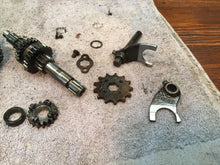 Load image into Gallery viewer, 1985 HONDA XL80 XL 80 transmission tranny shift forks complete gears
