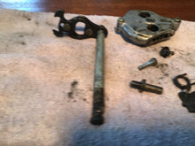 Load image into Gallery viewer, 1985 HONDA XL80 XL 80 shift shaft assembly shifter rod oil pump gear selector
