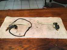 Load image into Gallery viewer, 1977 Kawasaki KZ400 KZ 400 OEM front brake lever perch clutch lever perch lever
