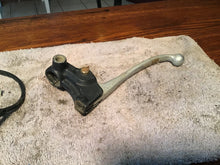 Load image into Gallery viewer, 1977 Kawasaki KZ400 KZ 400 OEM front brake lever perch clutch lever perch lever
