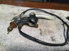 Load image into Gallery viewer, 1977 Kawasaki KZ400 KZ 400 OEM front brake lever perch clutch lever perch lever
