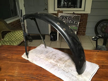 Load image into Gallery viewer, 1974 - 1978 Kawasaki KZ400 front fender black
