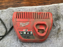 Load image into Gallery viewer, New Milwaukee M12 Lithium Ion 12 Volt Battery Charger 48-59-2401
