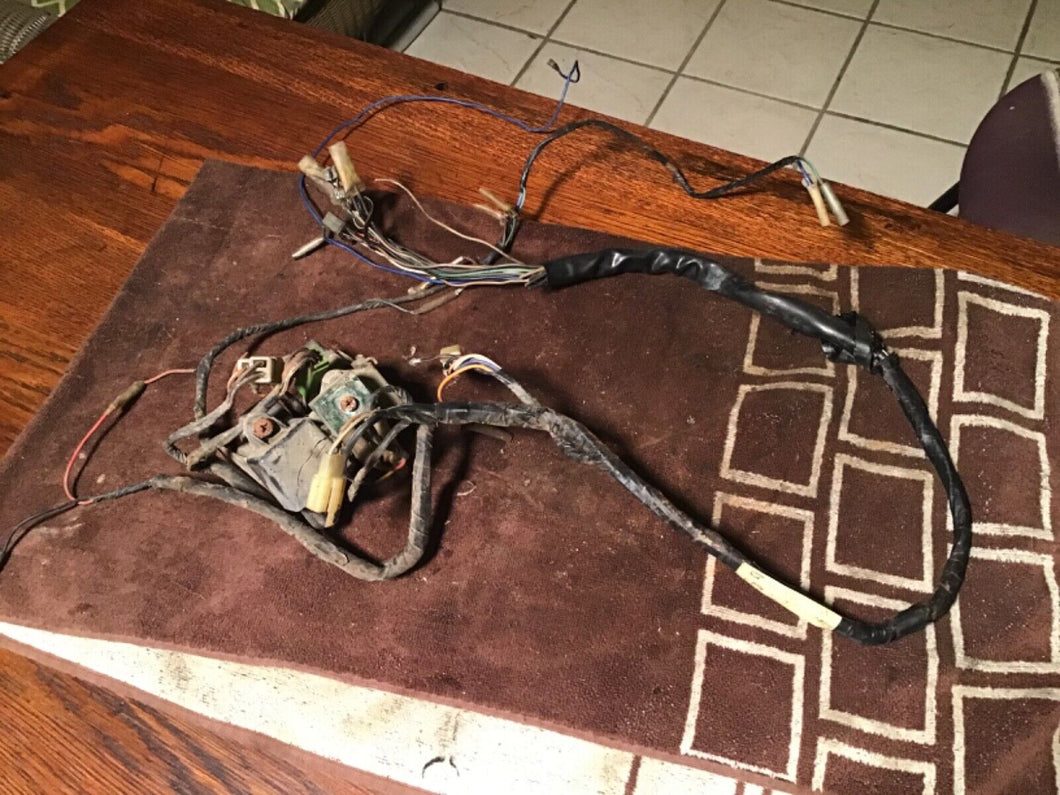 1981 Yamaha MJ50 Towny Wiring harness rectifier OEM turn signals relay