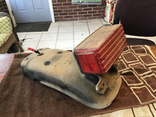 Load image into Gallery viewer, 1982 Kawasaki KZ750M CSR Rear Fender / Tail Brake Light Assembly
