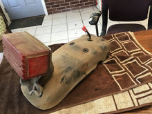 Load image into Gallery viewer, 1982 Kawasaki KZ750M CSR Rear Fender / Tail Brake Light Assembly
