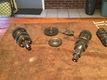 Load image into Gallery viewer, 1999 Honda XR100 XR100R complete transmission tranny gears shift forks shift cam
