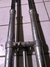 Load image into Gallery viewer, 1991 SUZUKI RM125 RM 125 front forks suspension triple tree front axle front end
