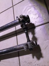 Load image into Gallery viewer, 1991 SUZUKI RM125 RM 125 front forks suspension triple tree front axle front end
