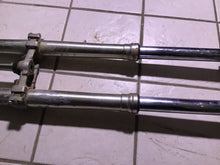Load image into Gallery viewer, 1991 SUZUKI RM125 RM 125 front forks suspension triple tree front axle front end
