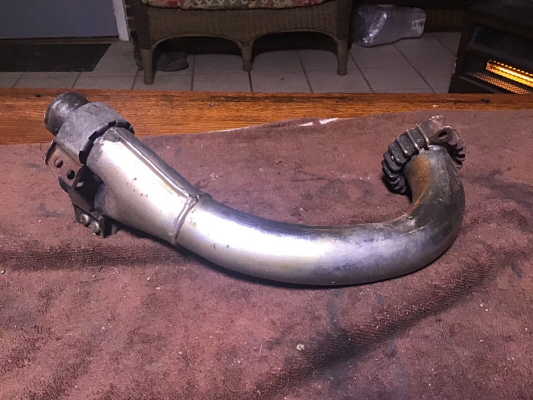 1974 - 1977  Suzuki GT 380 GT380 Center exhaust header pipe exhaust manifold