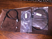 Load image into Gallery viewer, 1974 - 1977  Suzuki GT 380 550  Cable set clutch Cable front brake line throttle
