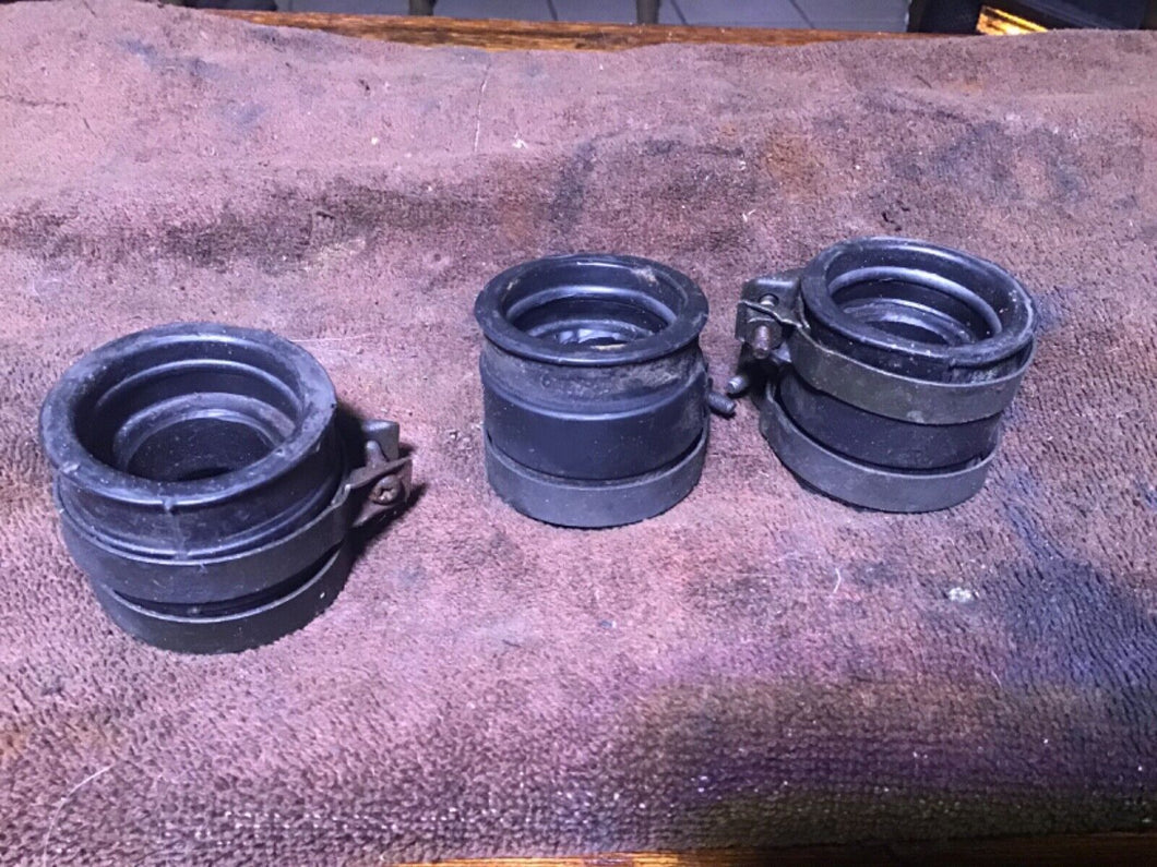 1974 - 1977  Suzuki GT 380 GT380 intake boots  manifolds