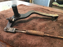 Load image into Gallery viewer, 1978 Yamaha DT250 Rear brake pedal rear brake rod spring
