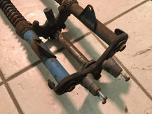 Load image into Gallery viewer, 1965 Yamaha YG1 YG1T  front forks triple tree front suspension steering stem

