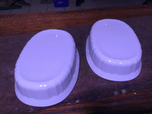 Load image into Gallery viewer, Corning Ware F-6-B French White 1.8 Liter Oval Casserole Dish 1.5 QT - NO LID X2
